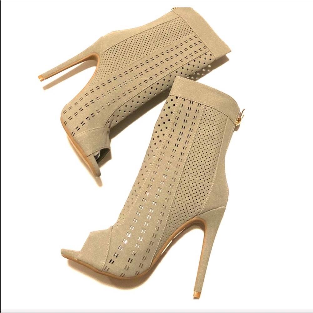 Peep Toe Booties